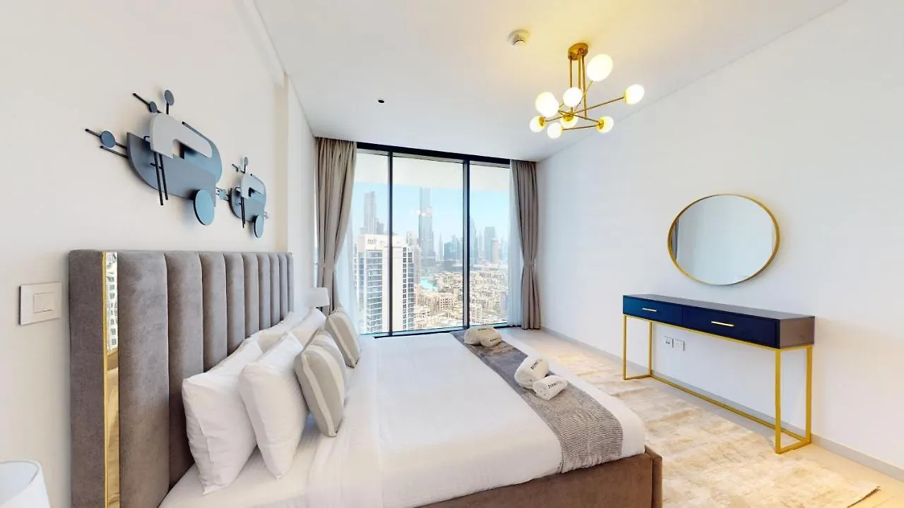 Primestay - Marquise Square 1Br In Business Bay, Burj Khalifa View Dubai 0*,